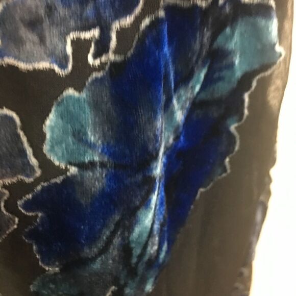 As You Wish Velvet Embroidered Halter Mini - Picture 6 of 7